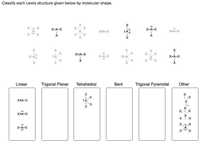 Classify lewis given structure chegg each below solved transcribed problem text been show has