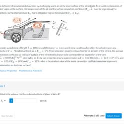 The defroster of an automobile functions by discharging