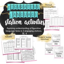 Identifying figurative language in song lyrics worksheet answer key